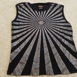Harley Davidson Sleeveless Tshirt SZ XL